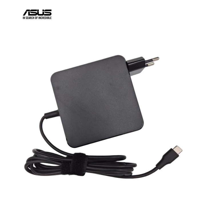 Блок живлення для ноутбука ASUS 100W Type-C (USB-C) High Copy. Квадратний із вилкою