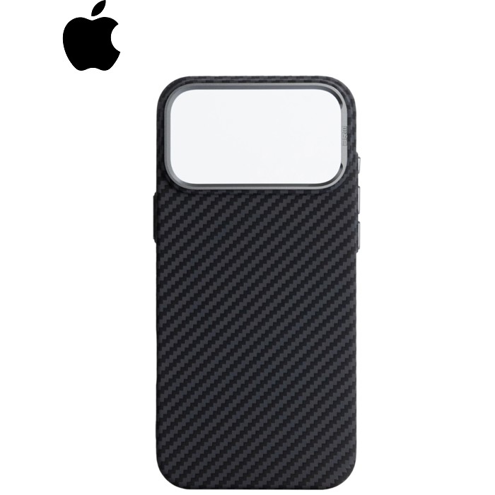 Чохол до мобільного телефона Armorstandart LikeCarbon2 MagCase Apple iPhone 17 Pro Max Carbon Black (ARM86259)