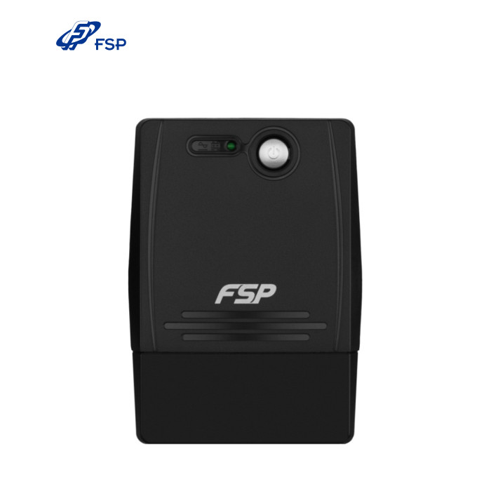 ДБЖ FSP FP650, 650VA/360W, Schuko*2, USB + RJ45, 230V/50Hz, Black