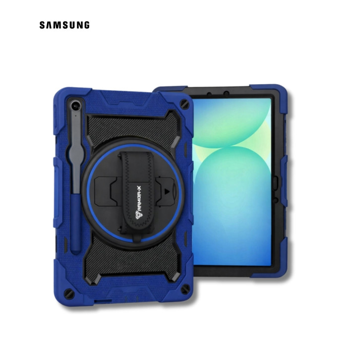 Чехол для планшета BeCover Horizontal handle Samsung Galaxy Tab S10 FE Plus (SM-X620/SM-X626) 13.1" Deep Blue (714569)