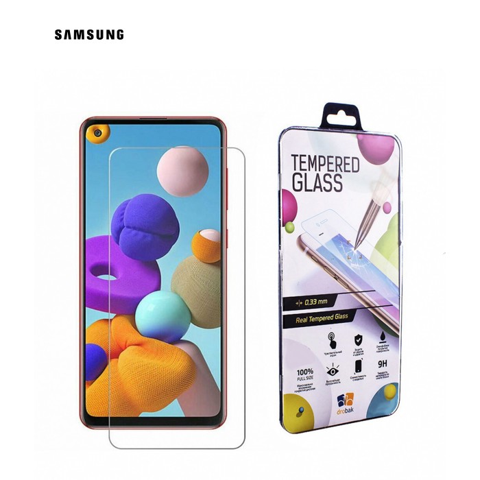 Скло захисне Drobak Samsung A21S (121279) (121279)