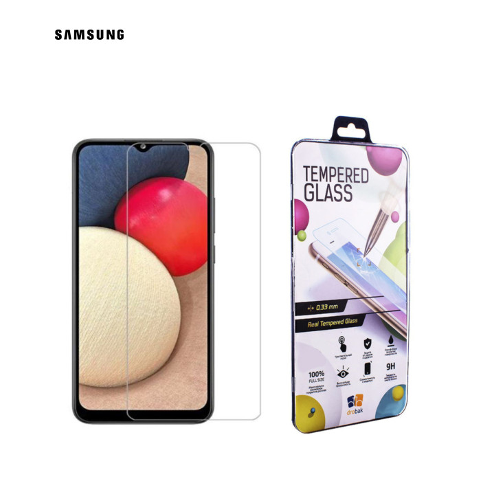 Скло захисне Drobak Samsung Galaxy A02s (464637)
