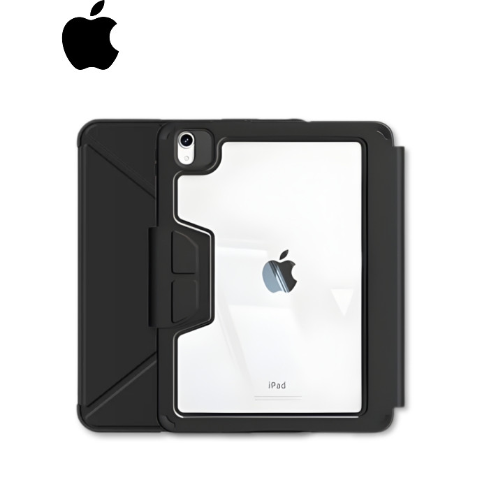 Чехол для планшета BeCover Rugged Origami Transparent Apple iPad Air (4/5) 2020/2022 10.9" Black (714967)