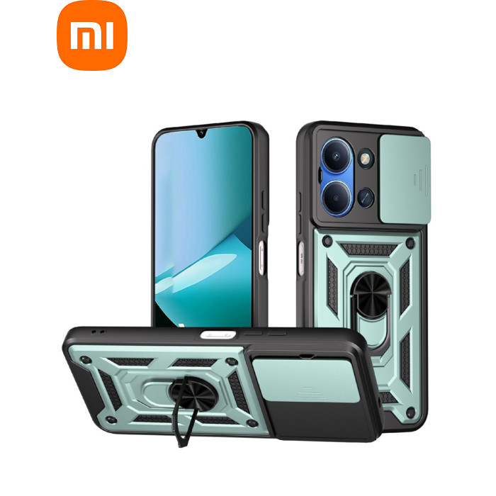 Чохол до мобільного телефона BeCover Military Xiaomi Redmi 15С 5G (173mm) EU Dark Green (713927)