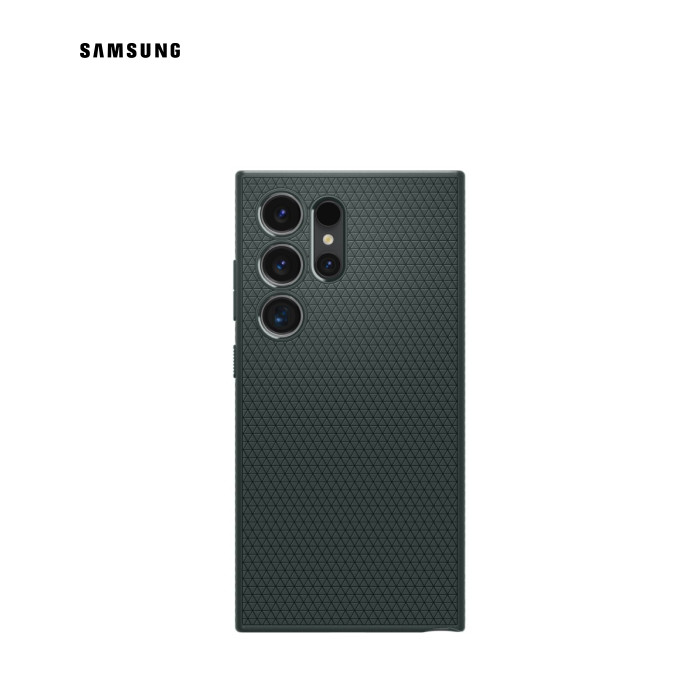 Чохол до мобільного телефона Spigen Liquid Air Samsung Galaxy S24 Ultra Abyss Green (8809971221733)