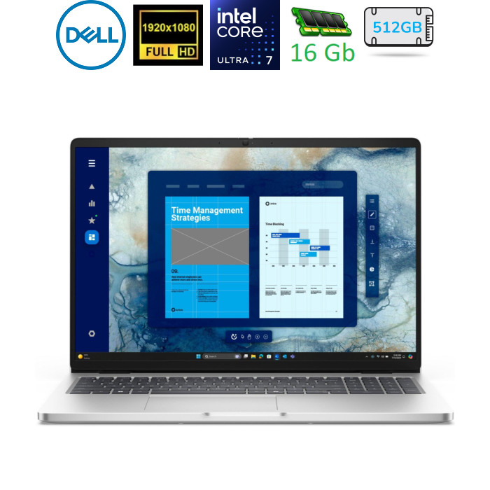 Ноутбук Dell Pro 16 (BTO107_PC16250_UA_UBU)