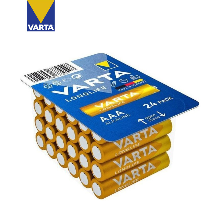 Батарейка Varta AAA Longlife щелочная * 24 (04103301134)