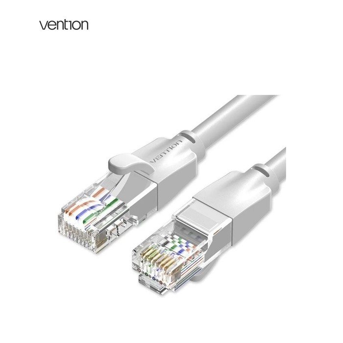 Патч-корд 1м, UTP cat 6 RJ-45 gray Vention (IBEHF)