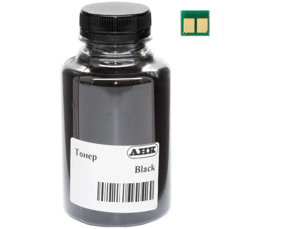 Тонер Canon LBP-850C/852i, 059 210г 7K Black chip АНК (50000587)