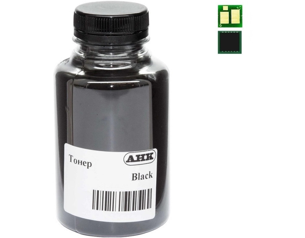 Тонер HP CLJ Pro M454dn/479dw, HP 415A chip 80г Black АНК (50000264)