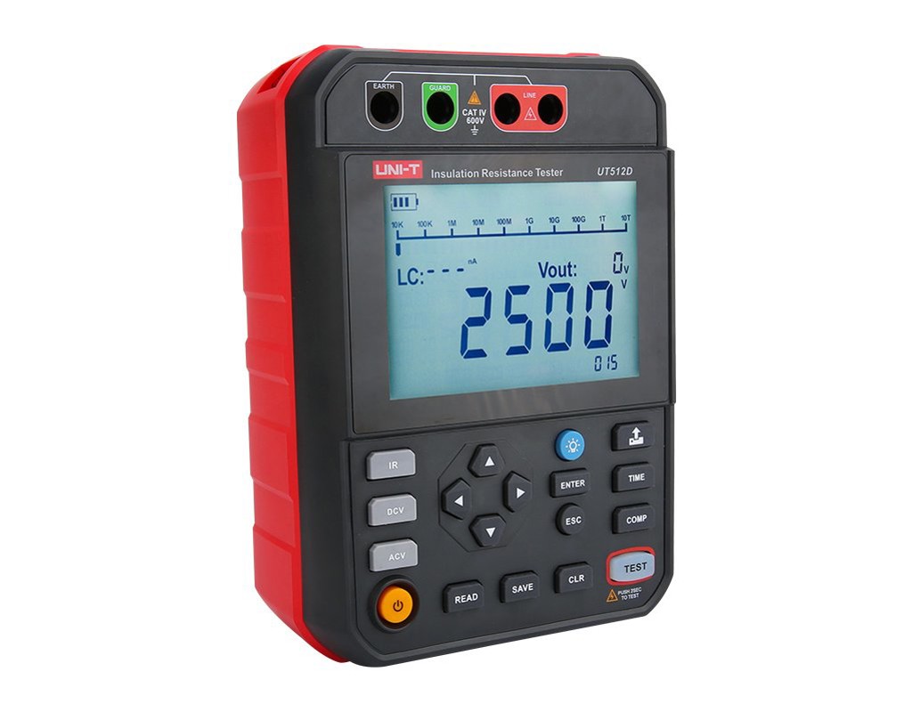 Тестер опору ізоляції (Мегаомметр) UNI-T UT512