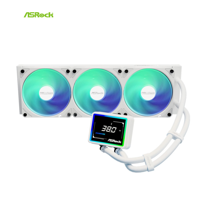 Система рідинного охолодження ASRock CHALLENGER WHITE 360 DIGITAL