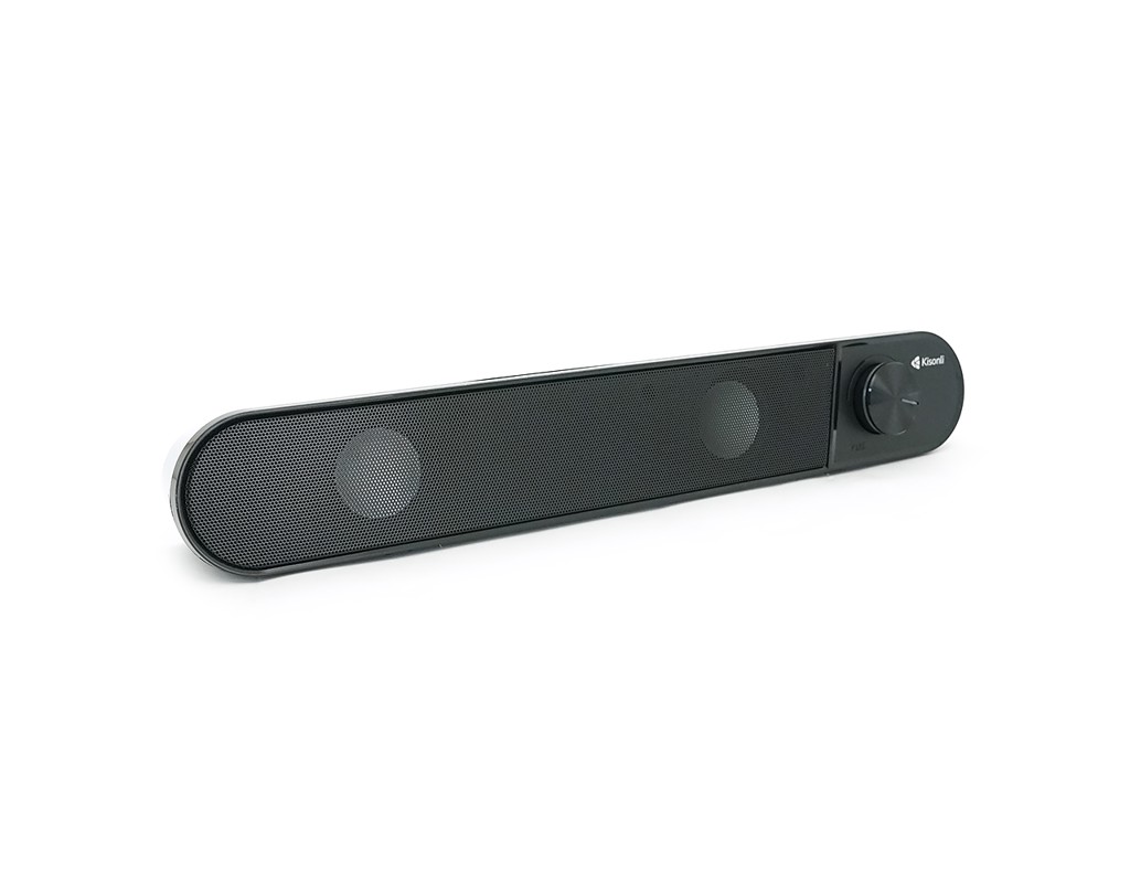 Колонки 2.0 Kisonli i-580, для ПК і ноутбука, USB + 3.5mm, 2x3W, 20Hz- 20KHz, Black, BOX, Q40