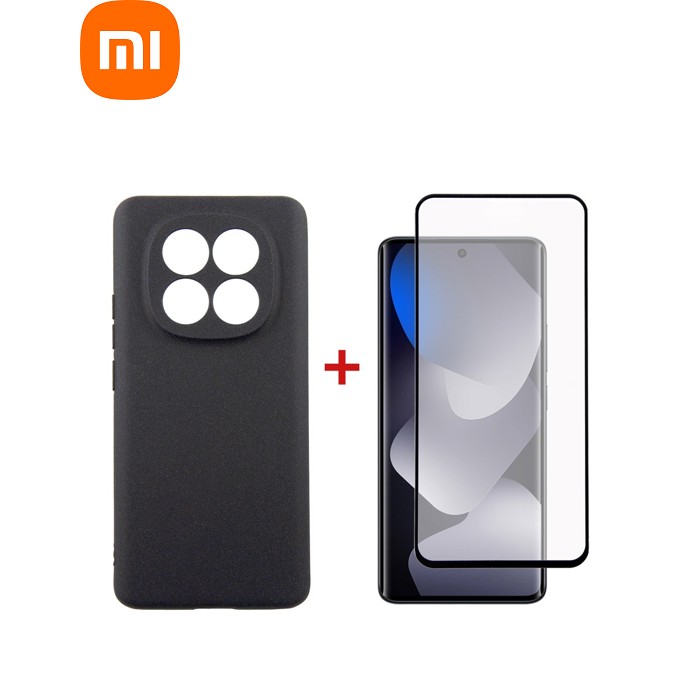 Чехол для мобильного телефона Dengos Carbon + glass Xiaomi Redmi Note 15 Black (DG-KM-185)