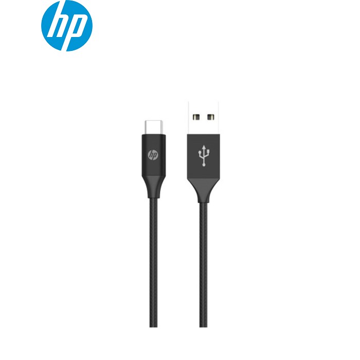 Дата кабель USB 2.0 AM to USB-C 1.0m 3A braided HP (HP_DHC-TC102-1M)