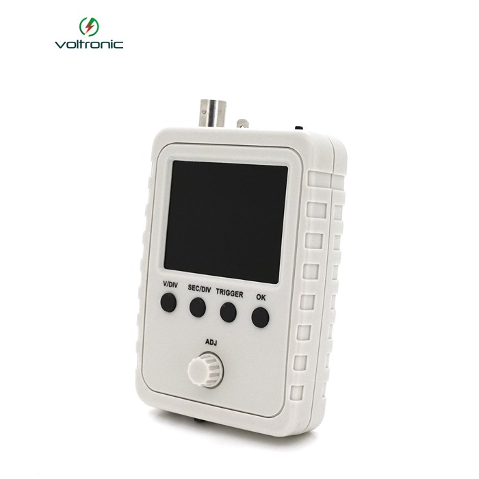 Осцилограф FNIRSI-DSO150 + високовольтний щуп P6100, затискачі "крокодили", Box