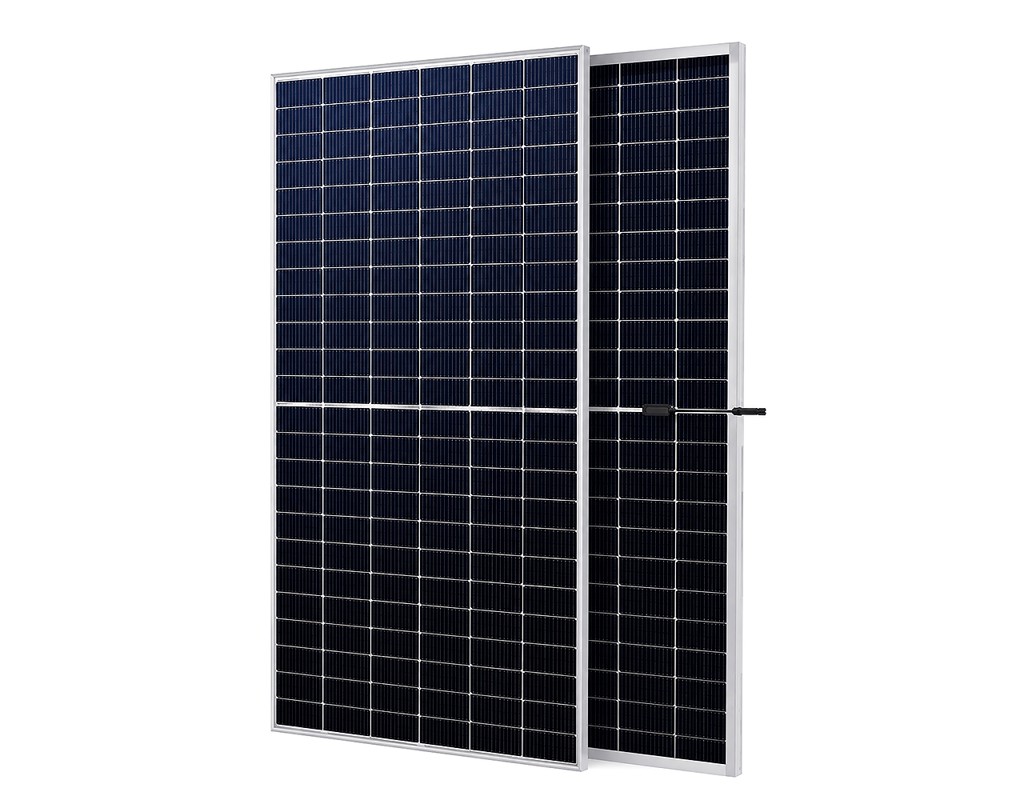 Солнечна панель Renesola RS9-720NBG-E1, Bifacial, 720W (41,1V, 17.4,A) 132 Cell, КПД - 23,5%, (2384x1303x33mm), 38.7 кг Q33