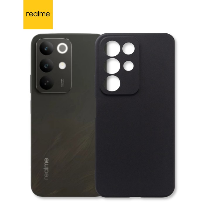 Чохол до мобільного телефона BeCover Realme C85 5G Black (715039)