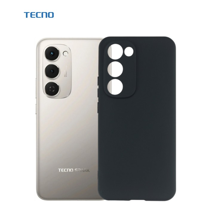 Чохол до мобільного телефона BeCover Tecno Spark 40 Pro Plus (KM7) Black (715043)
