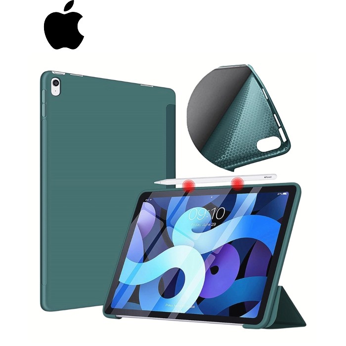 Чехол для планшета BeCover Tri Fold Soft TPU Silicone Apple iPad Air 11" M4 2026 Dark Green (715236)
