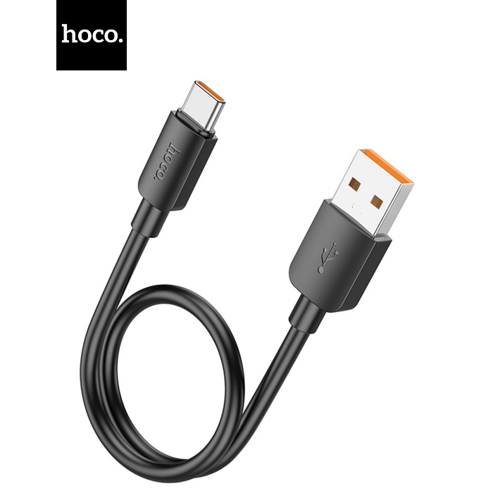 Кабель Hoco X96, USB-Type-C, 100W, Black, довжина 0.25м, BOX