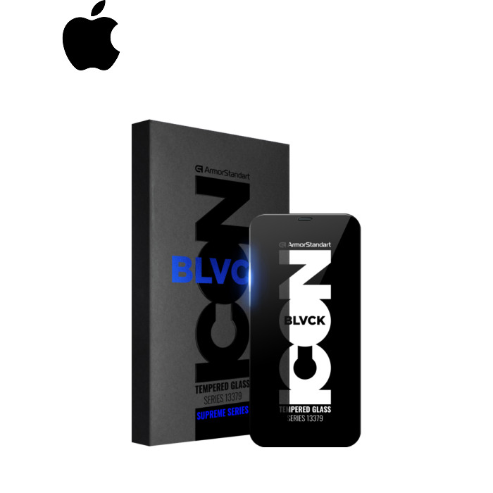 Скло захисне Armorstandart Supreme Black Icon 3D Apple iPhone 11/XR (ARM59211)