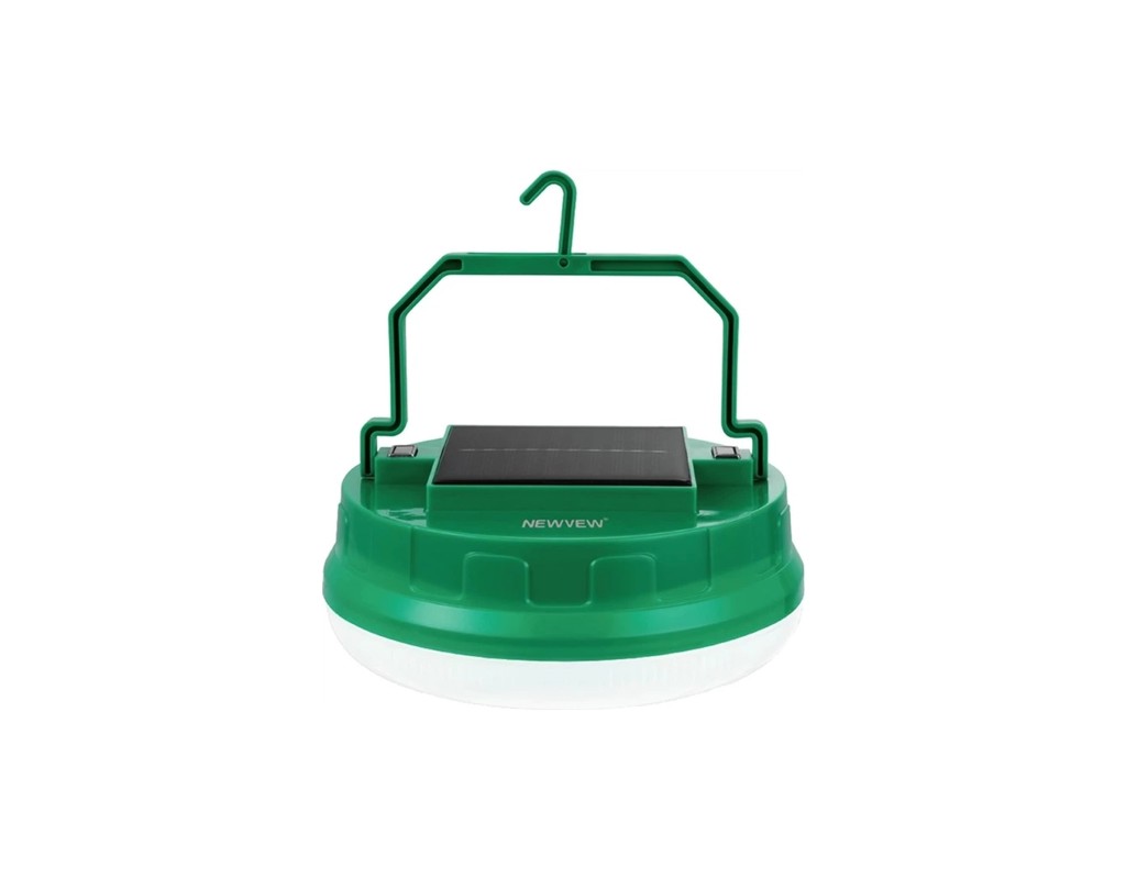 Фонарь NEWVEW NV-E961 300W Solar Panel 7200mAh Green (NWVW-NV-E961-GN)