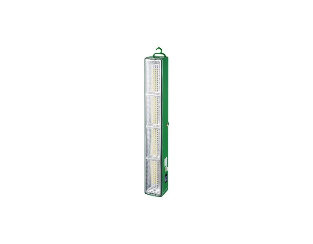 Фонарь NEWVEW NV-E967T Solar Panel 4000mAh Green (NWVW-NV-E967T-GN)