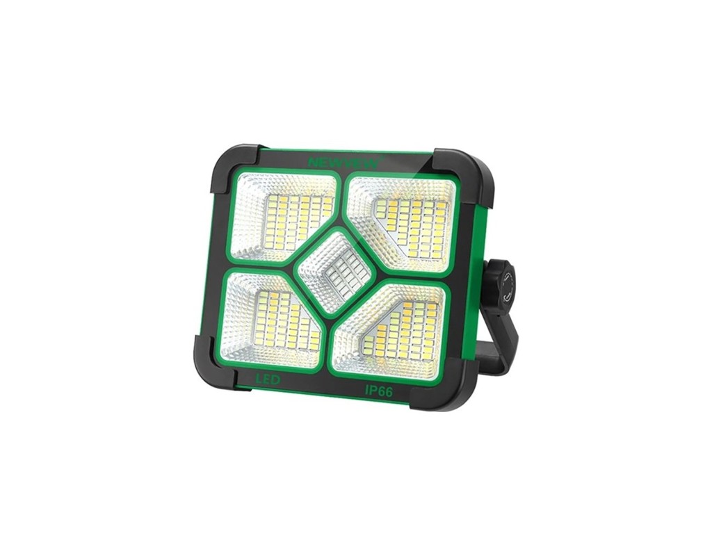 Ліхтар NEWVEW NV-S1 200W Solar Panel 3600mAh Green (NWVW-NV-S1-GN)