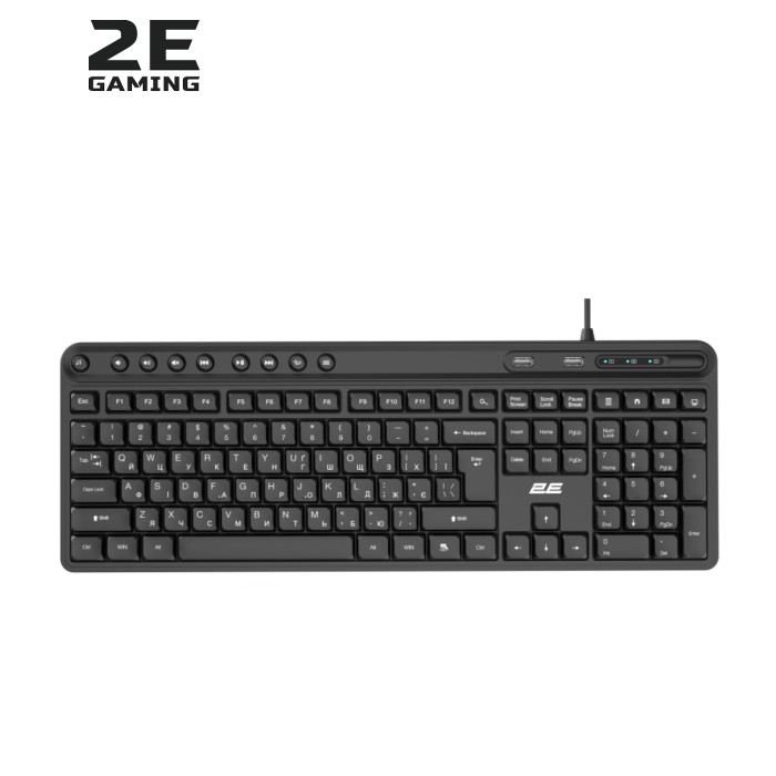 Клавиатура 2E KS1100 USB UA Black (2E-KS1100UB_UA)