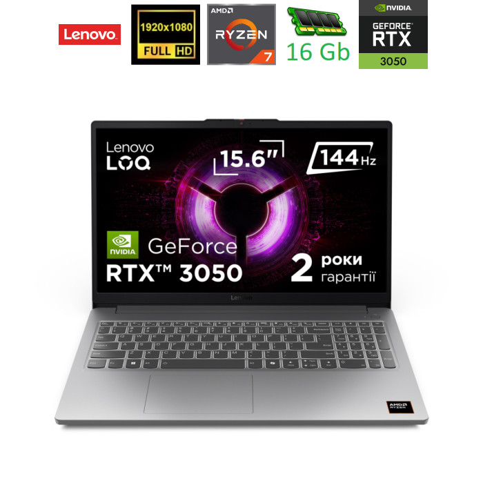 Ноутбук Lenovo LOQ 15ARP10E (83S0007HRA)