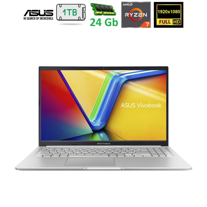 Ноутбук Asus Vivobook 15 M1502NAQ-BQ058W (90NB1842-M002N0) Cool Silver