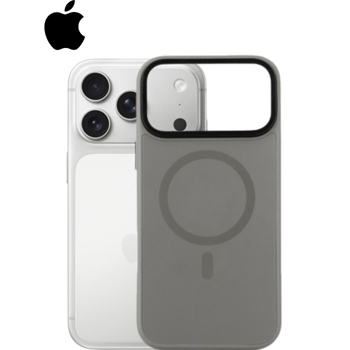 Чехол для мобильного телефона BeCover FIBRA ArcLine MagSafe Apple iPhone 17 Pro Max Gray (715389)