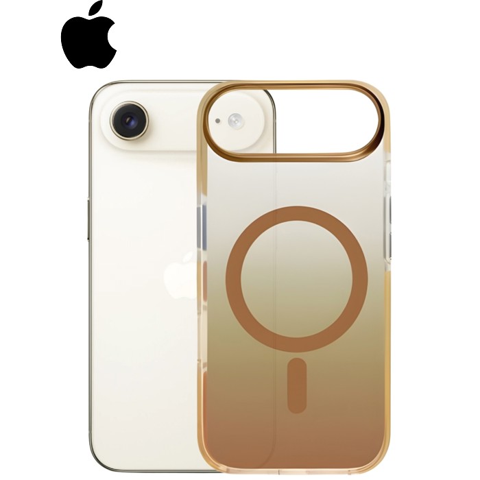 Чехол для мобильного телефона BeCover FIBRA Shock-Proof MagSafe Apple iPhone 17 Air Gold (715455)