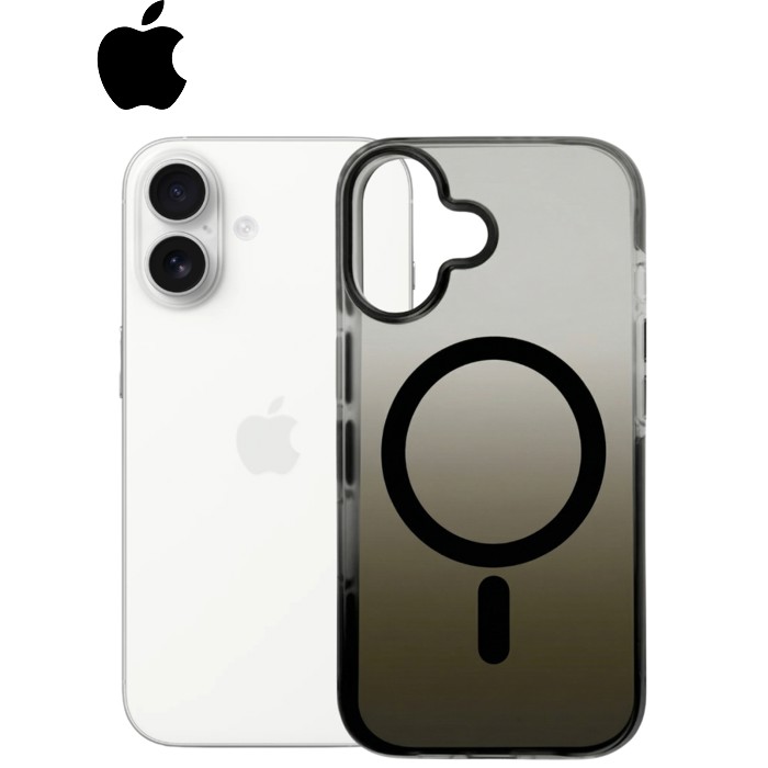 Чохол до мобільного телефона BeCover FIBRA Shock-Proof MagSafe Apple iPhone 17 Black (715439)