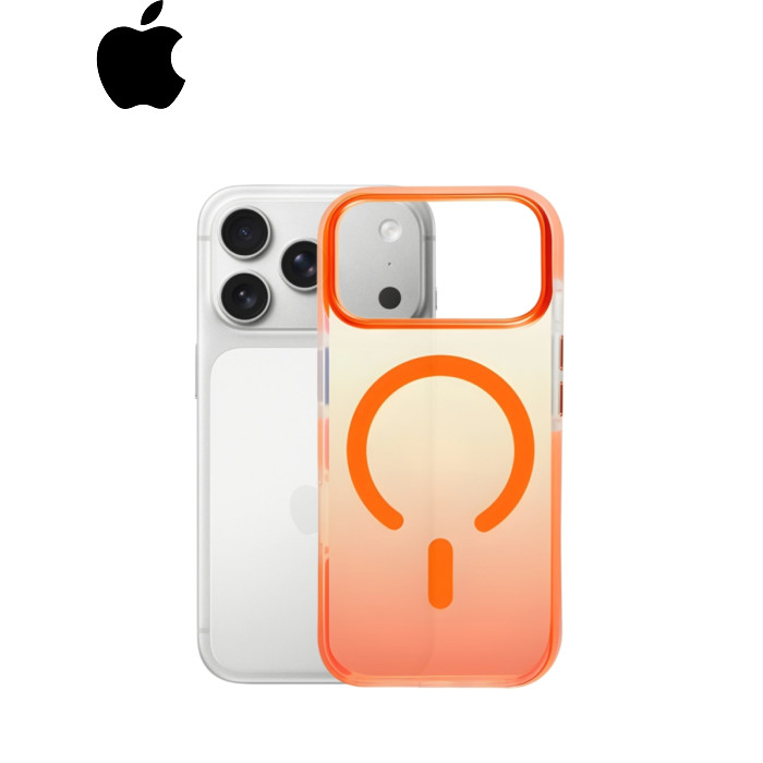 Чохол до мобільного телефона BeCover FIBRA Shock-Proof MagSafe Apple iPhone 17 Pro Max Orange (715473)