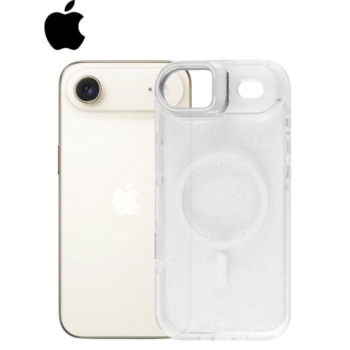 Чехол для мобильного телефона BeCover FIBRA Star Shine MagSafe Apple iPhone 17 Air White (715424)