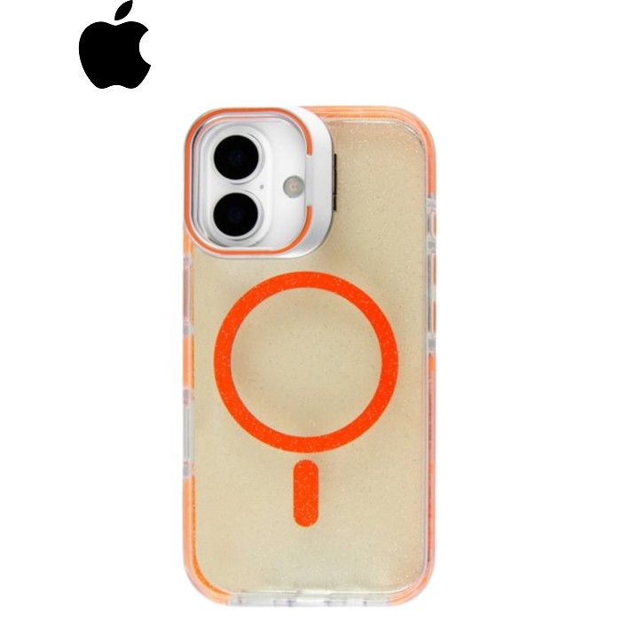 Чехол для мобильного телефона BeCover FIBRA Star Shine MagSafe Apple iPhone 17 Orange (715415)