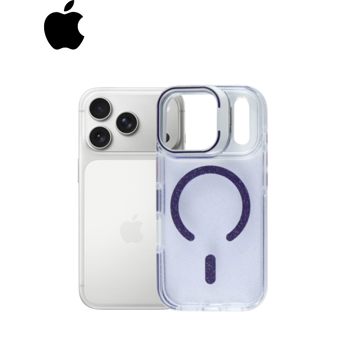 Чехол для мобильного телефона BeCover FIBRA Star Shine MagSafe Apple iPhone 17 Pro Max Purple (715437)