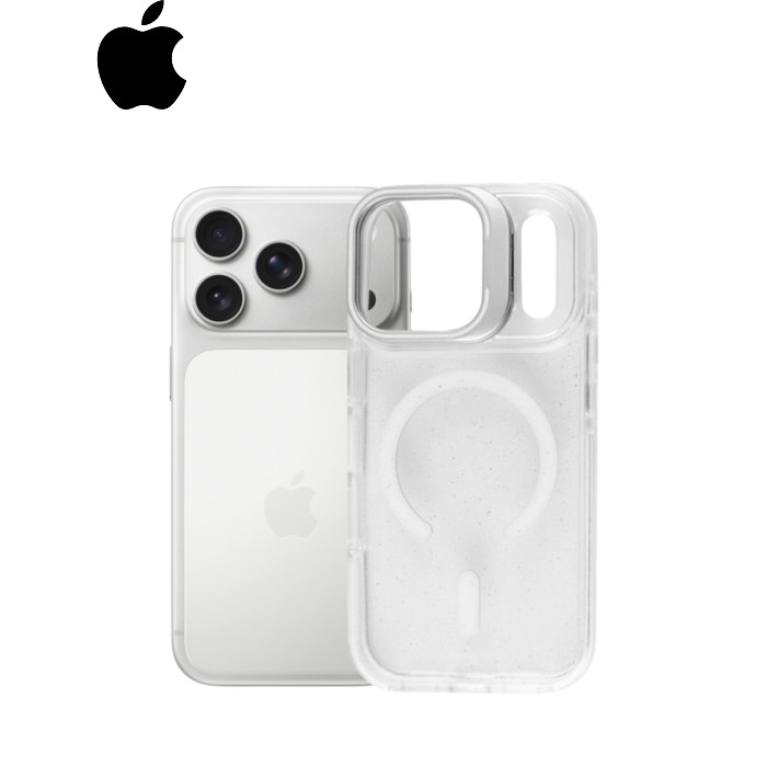 Чохол до мобільного телефона BeCover FIBRA Star Shine MagSafe Apple iPhone 17 Pro White (715431)