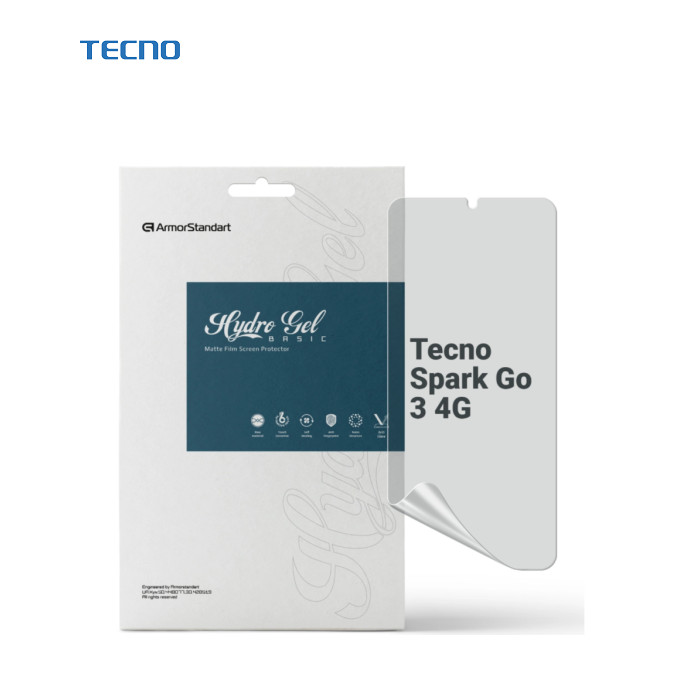 Плівка захисна Armorstandart hydrogel Matte Tecno Spark Go 3 4G (ARM91008)