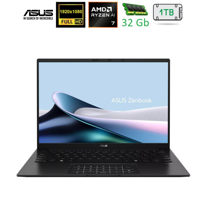 Ноутбук ASUS Zenbook 14 OLED UM3406GA-QD009 (90NB17R1-M000B0)