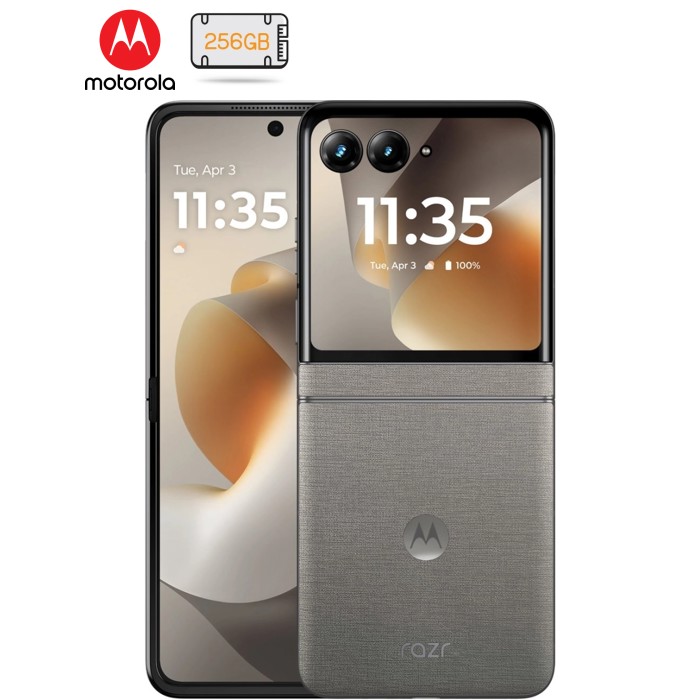 Мобильный телефон Motorola Razr 70 8/256GB Hematite (Stone grey) (PBB60052UA)