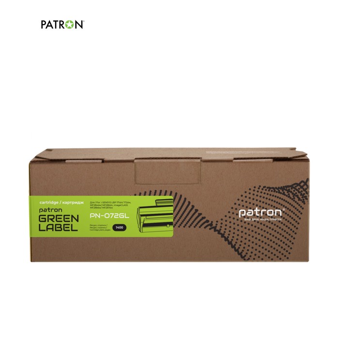 Картридж Patron Canon 072 Green Label (PN-072GL)