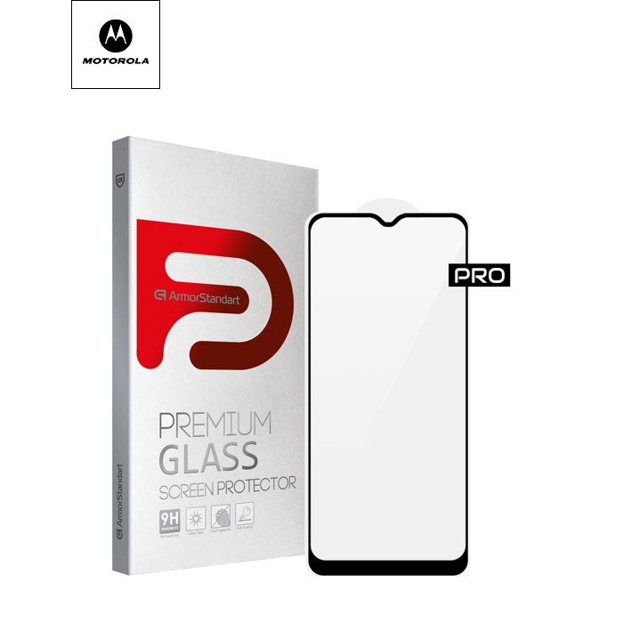 Стекло защитное Armorstandart Pro Motorola E20 Black (ARM60530)