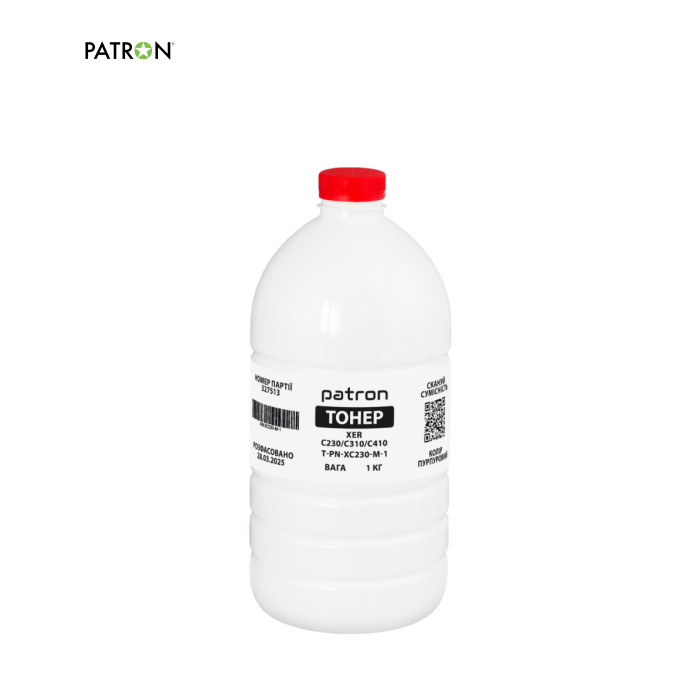 Тонер XER C230/C310/C410 1 кг, Magenta Patron (PN-XC230-M-1)