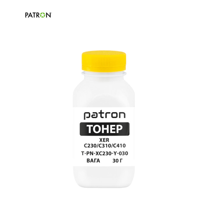 Тонер XER C230/C310/C410, 30 г, Yellow Patron (PN-XC230-Y-030)
