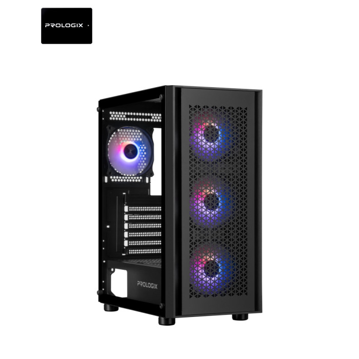 Корпус для ПК Prologix Glower GM-07RBA Black