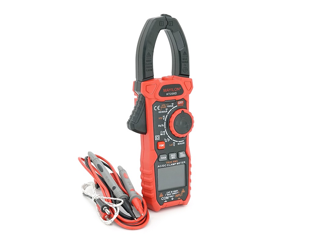 Токові кліщі з функцією мультиметра Mayilon HT-208D
