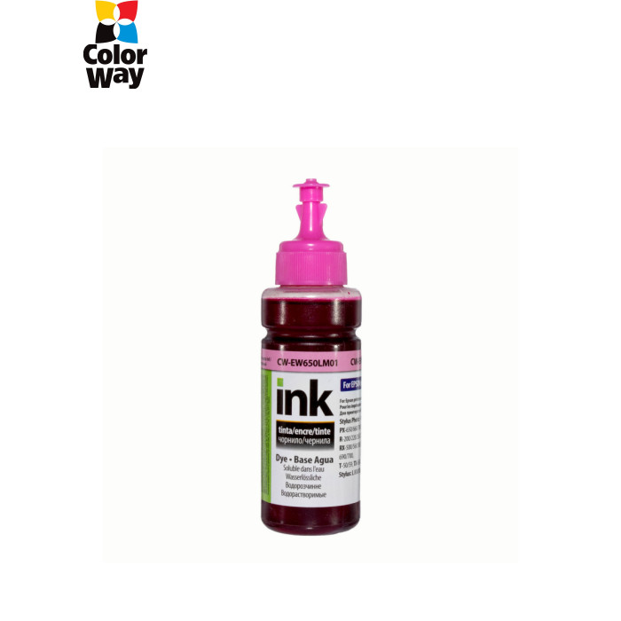 Чернила ColorWay Epson SP R270/290 RX500 TX650 LMag (CW-EW650LM01)